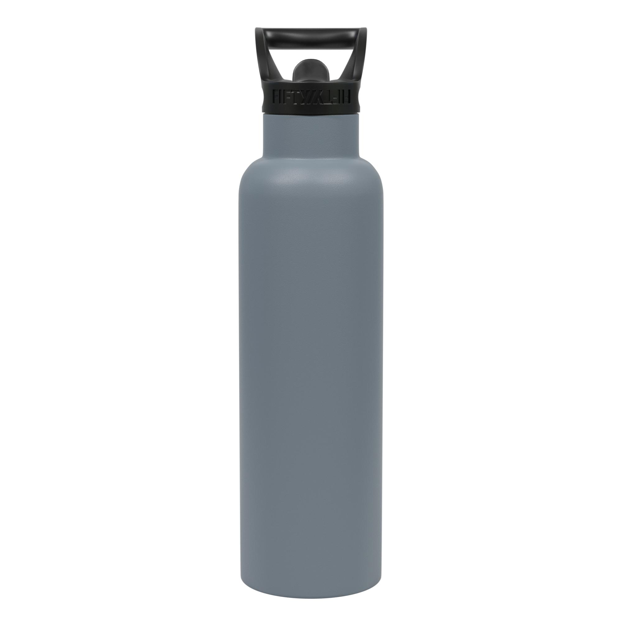 FIFTY/FIFTY, 21oz - Slate Grey Bottle - Straw Cap, Size 21 oz, Color Gray, Model# V21000017